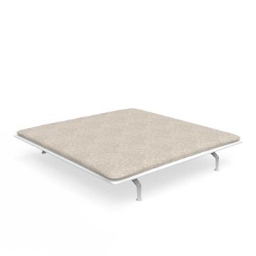 Talenti Cruise Alu pouf in tessuto CRUALUPUF